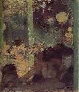 Bete in the cafe Edgar Degas